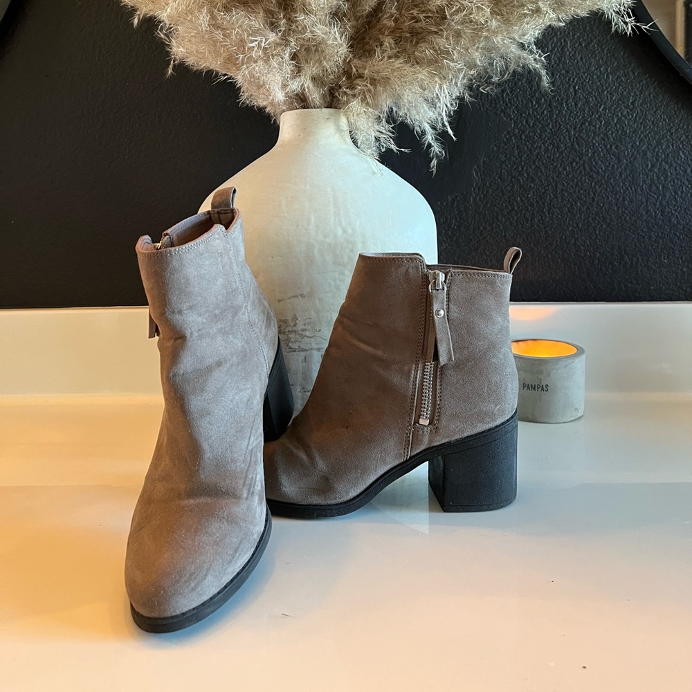 Suede Boots